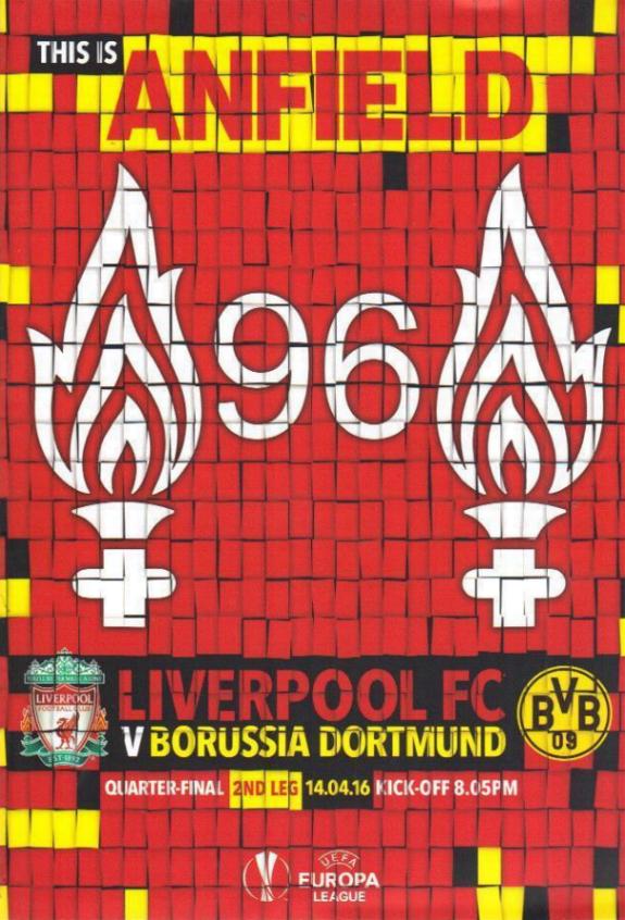 2015/16 EUROPA LEAGUE - LIVERPOOL v BORUSSIA DORTMUND